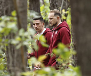 Kadra poszła na spacer przed Ligą Narodów