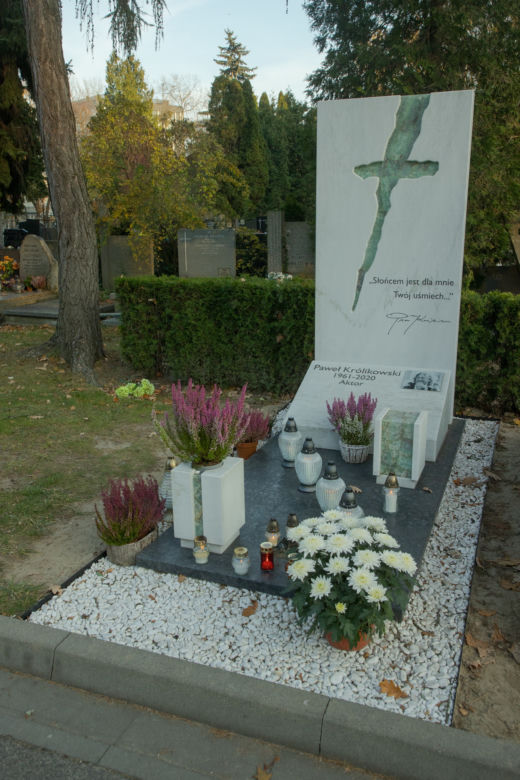 Grób Pawła Królikowskiego