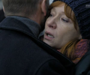 Komisarz Alex 16 odc. 197. Lucyna (Magdalena Walach), Piotr Górski (Krystian Wieczorek)	