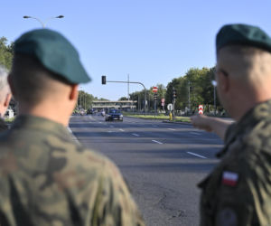 Próba generalna defilady wojskowej w Warszawie