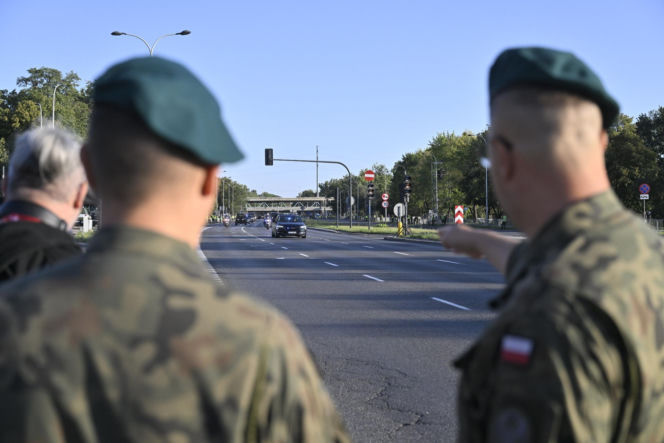Próba generalna defilady wojskowej w Warszawie