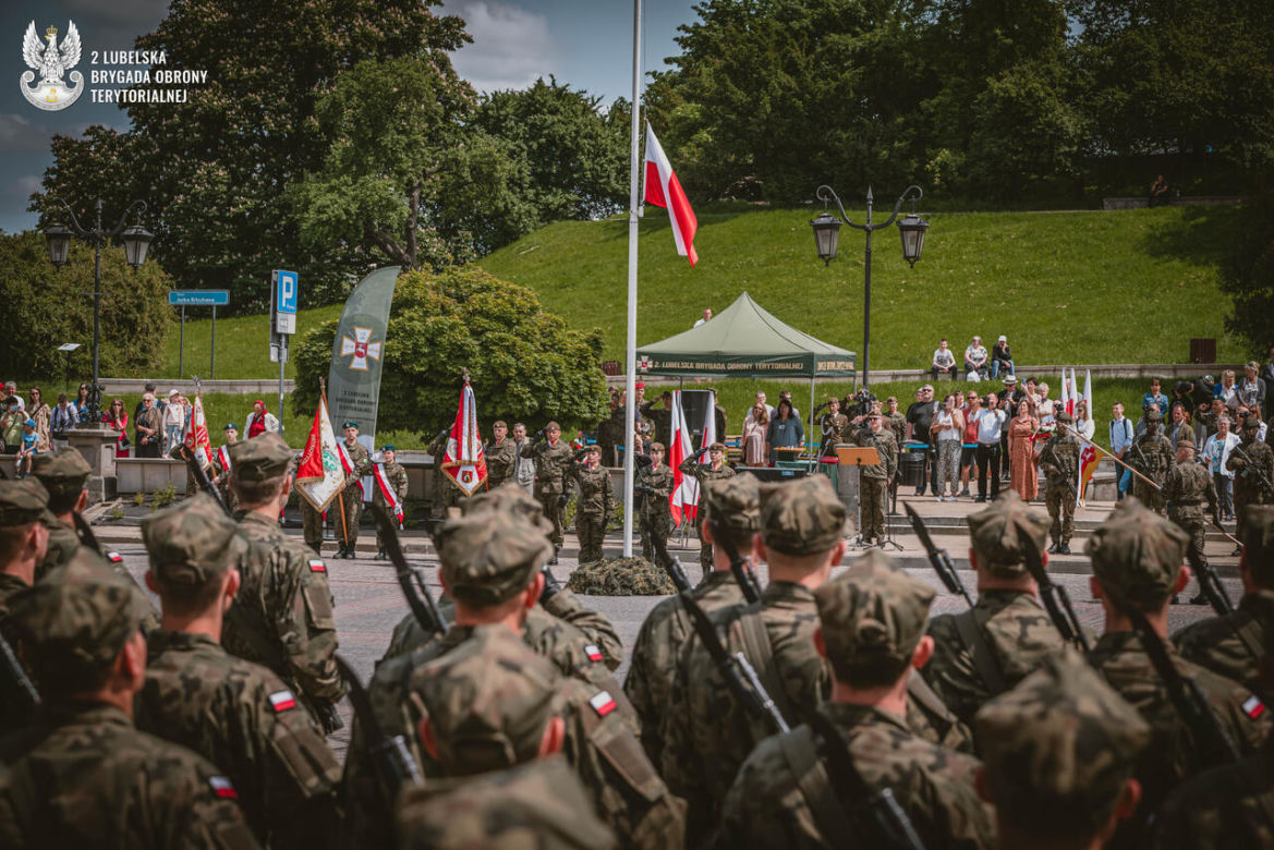Przysięga terytorialsów i piknik wojskowy w Lublinie