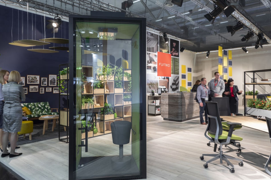 Orgatec 2018 – przestrzeń Agile Working według Furniko