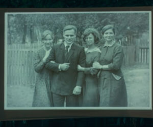 Stulecie Winnych 4, odc. 52: Andzia (Barbara Wypych), Stanisław (Jan Wieczorkowski), Ania (Urszula Grabowska), Mania (Magdalena Walach)