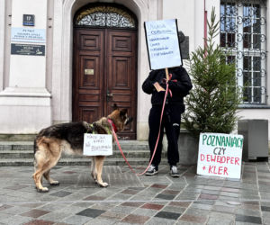 Pikieta os. maltańskie na placu kolegiacki 12.2025