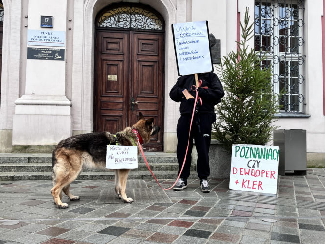 Pikieta os. maltańskie na placu kolegiacki 12.2025