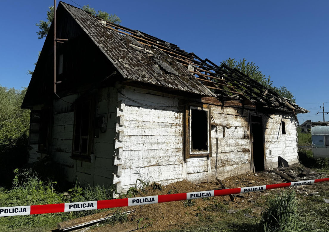 Tragiczny pożar w Tomaszowicach Kolonii. Nie żyją dwie osoby