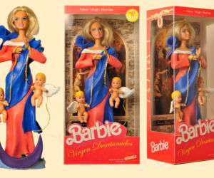 Matka Boska jako Lalka Barbie, Jezus na krzyżu jako Ken