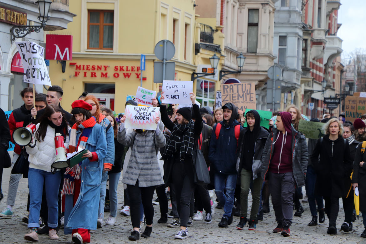 Młodzieżowy Strajk Klimatyczny w Toruniu