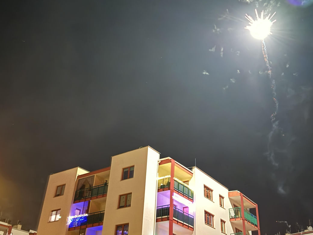 Fajerwerki nad miastem. Tak Lublin świętuje początek 2025 roku!