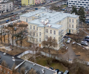 Sinfonia Varsovia w Warszawie podczas budowy