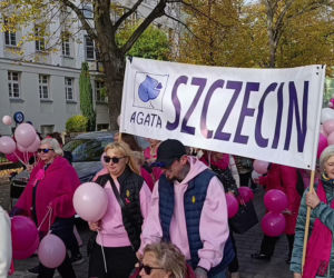 Marsz Różowej Wstążki w Szczecinie