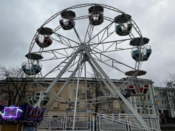 Diabelski młyn na Rynku Kościuszki w Białymstoku