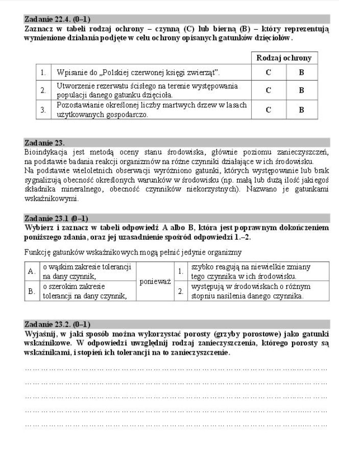 Matura biologia21