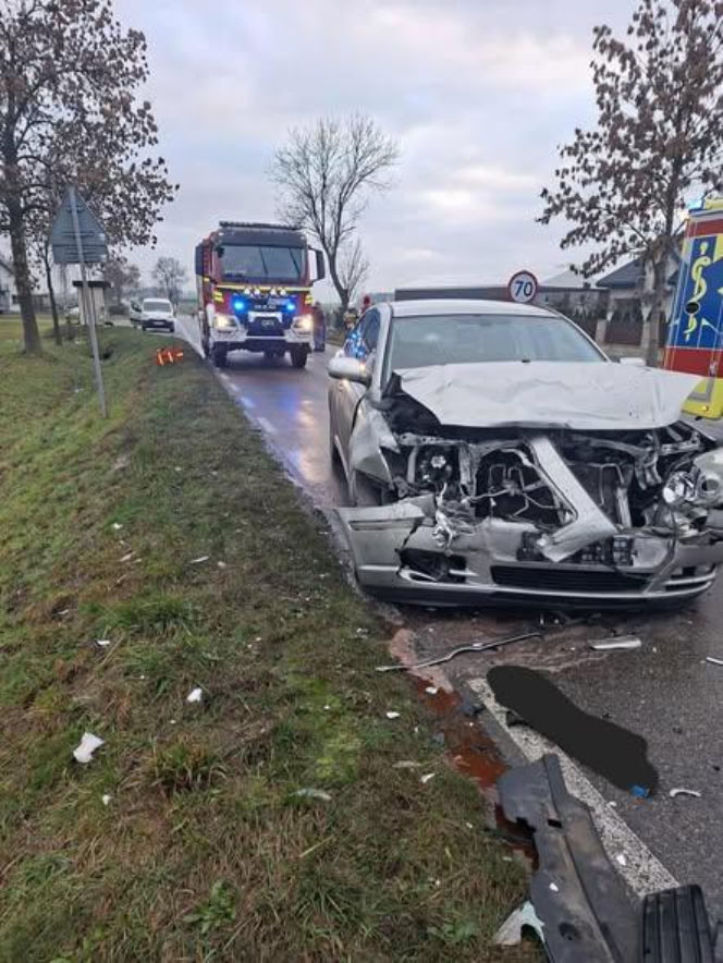 Wypadek w miejscowości Suchodół