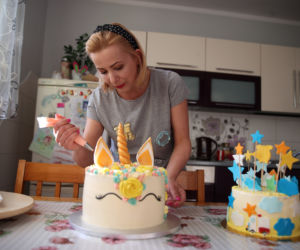 Jadwiga Kwater piecze pyszne torty