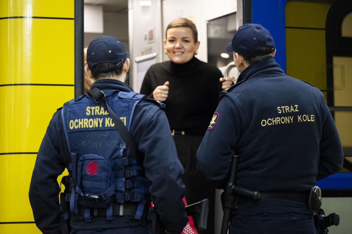 Minister kultury ruszyła na świąteczne zakupy