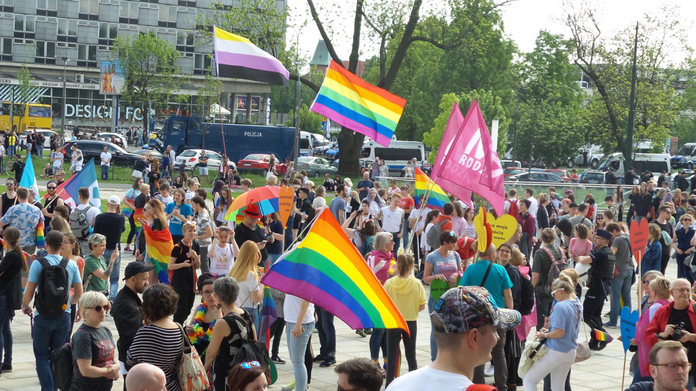 Wielki Marsz Równości przeszedł 18.05.2019 przez Kraków