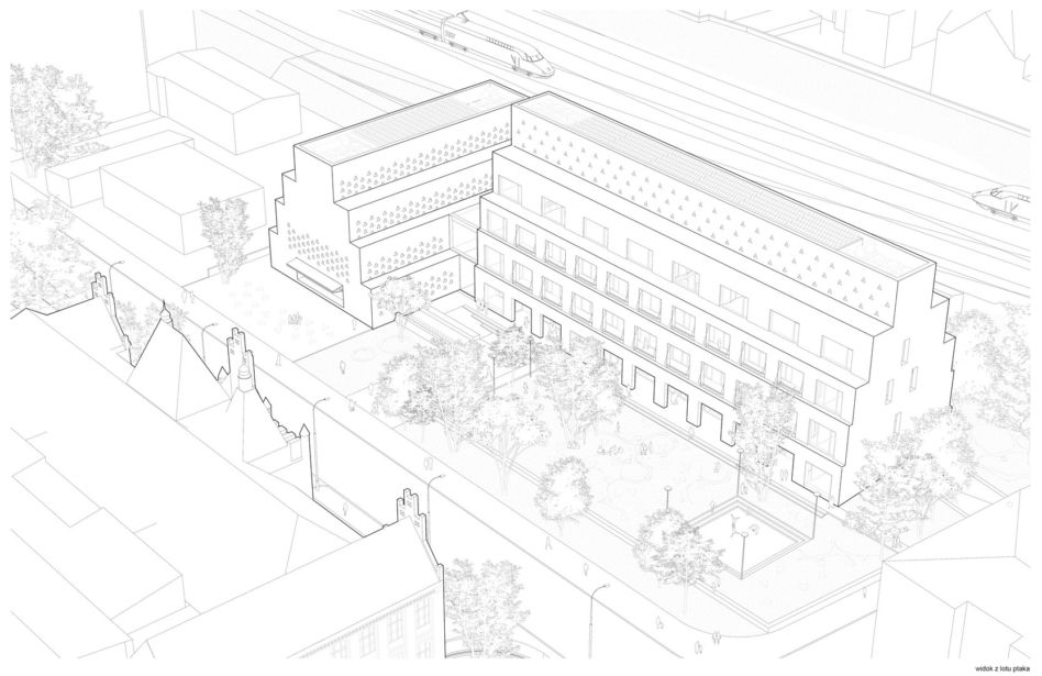 Cztery pomysły na Akademię Muzyczną w Katowicach: SLAS, Konior, MOC i JEMS Architekci