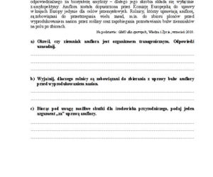 Matura 2013 biologia p. rozszerzony