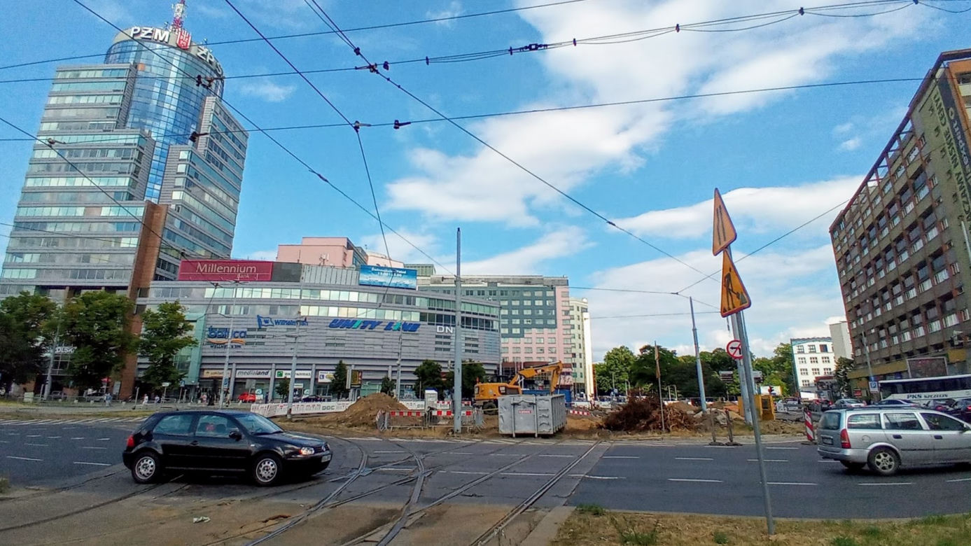 "Torowa rewolucja" w Szczecinie - czerwiec 2021
