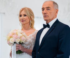 Pierwsza miłość. Karol Weksler (Karol Strasburger), Ewa (Ewa Gawryluk)
