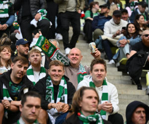 Lechia Gdańsk - Legia Warszawa: Zdjęcia kibiców z meczu 33. kolejki PKO BP Ekstraklasy