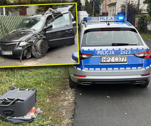 Pościg z Legionowa do Warszawy. Są rozbite auta i ranna kobieta