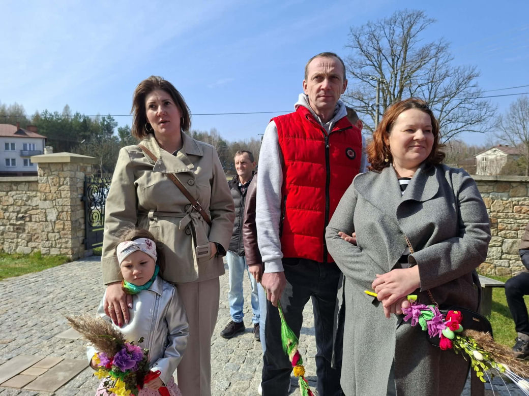 Niedziela Palmowa 2026 w gminie Brody. Barwna procesja i rekordowe palmy w Krynkach