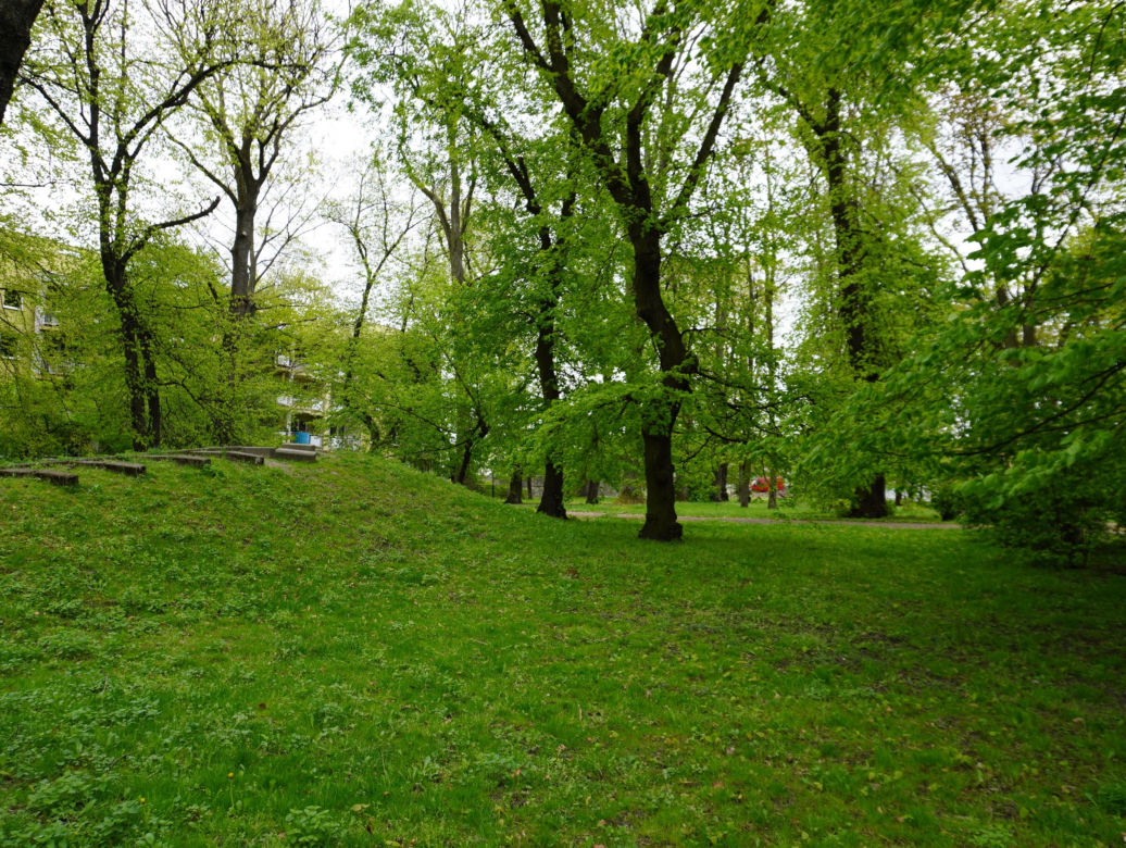 Park Bronowice wiosną 2024