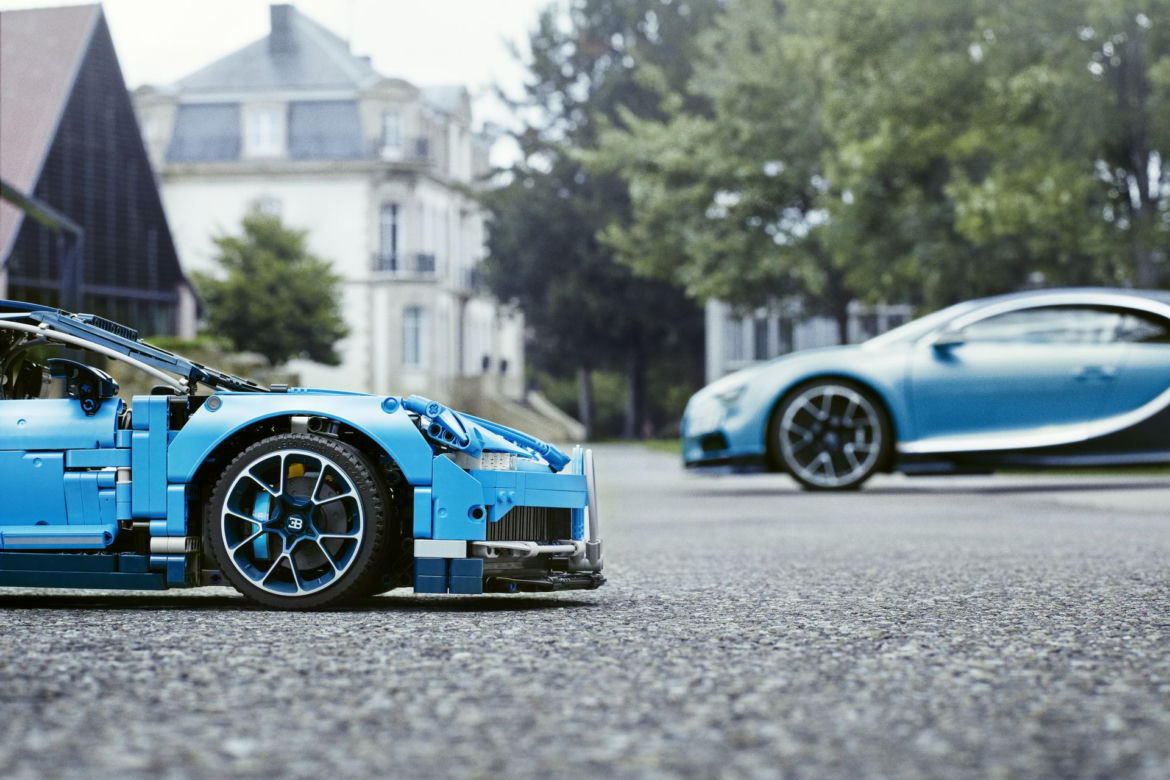 Bugatti Chiron z klocków LEGO