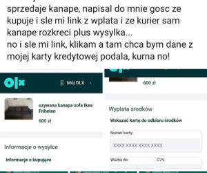 Uwaga na oszustów z olx. Tak czyszczą konta klientów