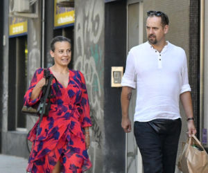 Anna Mucha na bazarze