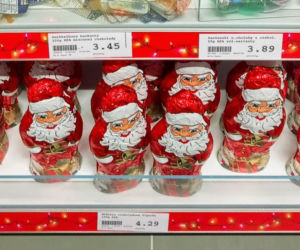 Bożonarodzeniowy towar w szczecińskich sklepach