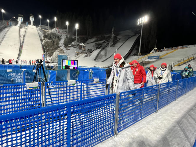 Kacper Tomasiak i Paweł Wąsek z medalami olimpijskimi