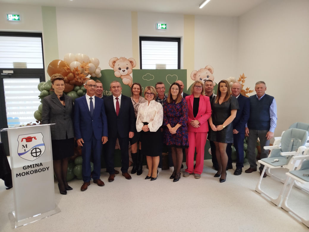 Otwarcie Żłobka w Mokobodach i pasowanie na żłobkowicza