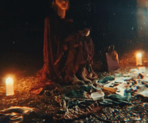 Wow! Córka Michaela Jacksona NAGO odprawia magiczne rytuały w blasku księżyca