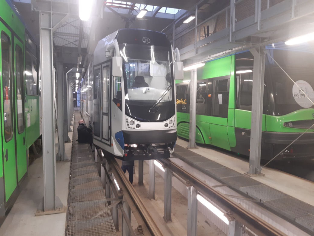 Tramwaj dwukierunkowy przyjechał do Szczecina