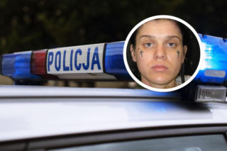 Katarzyna Ziomek ukrywa się przed policją. Ma charakterystyczne znaki na twarzy