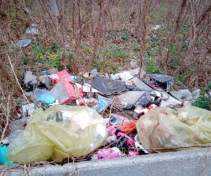 Śmieci na targowisku Świebodzki