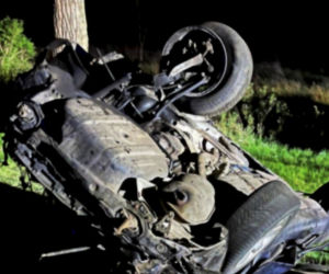 Masakra w Deszcznie! 25-latek zginął w roztrzaskanym BMW [ZDJĘCIA]