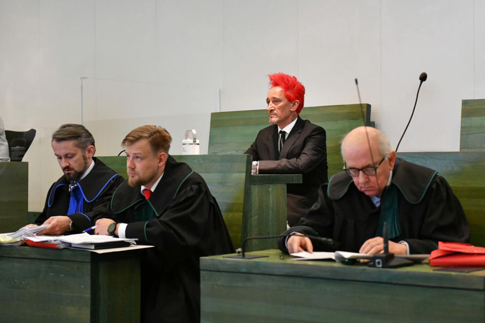 Michał Wiśniewski zeznaje w sądzie