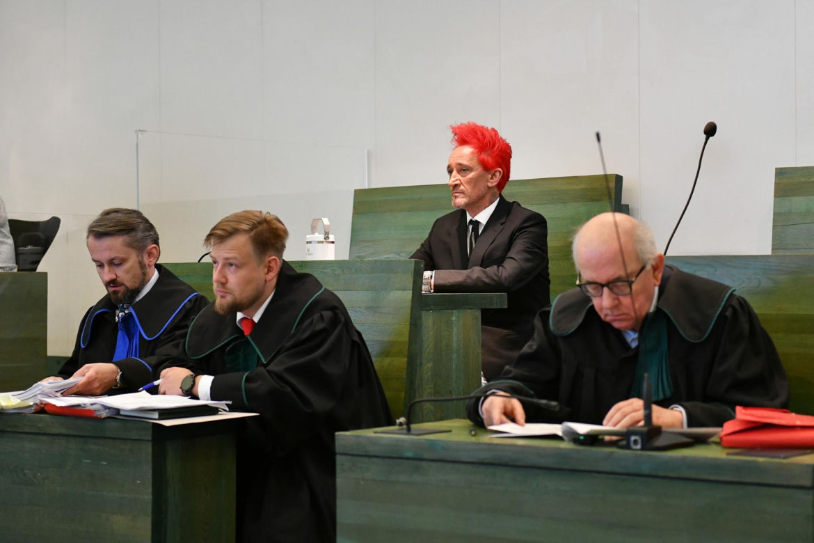 Michał Wiśniewski zeznaje w sądzie