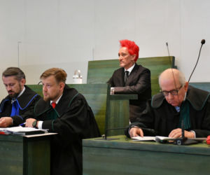 Michał Wiśniewski zeznaje w sądzie