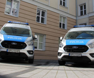 Nowe pojazdy policji
