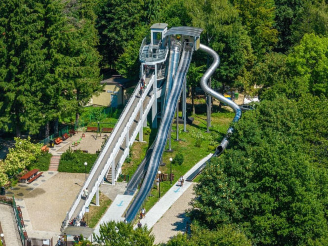 Góra Parkowa w Krynicy-Zdroju - atrakcje