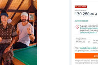 Szokujący wynik aukcji! Omenaa Mensah i Rafał Brzoska zebrali już prawie 200 tysięcy