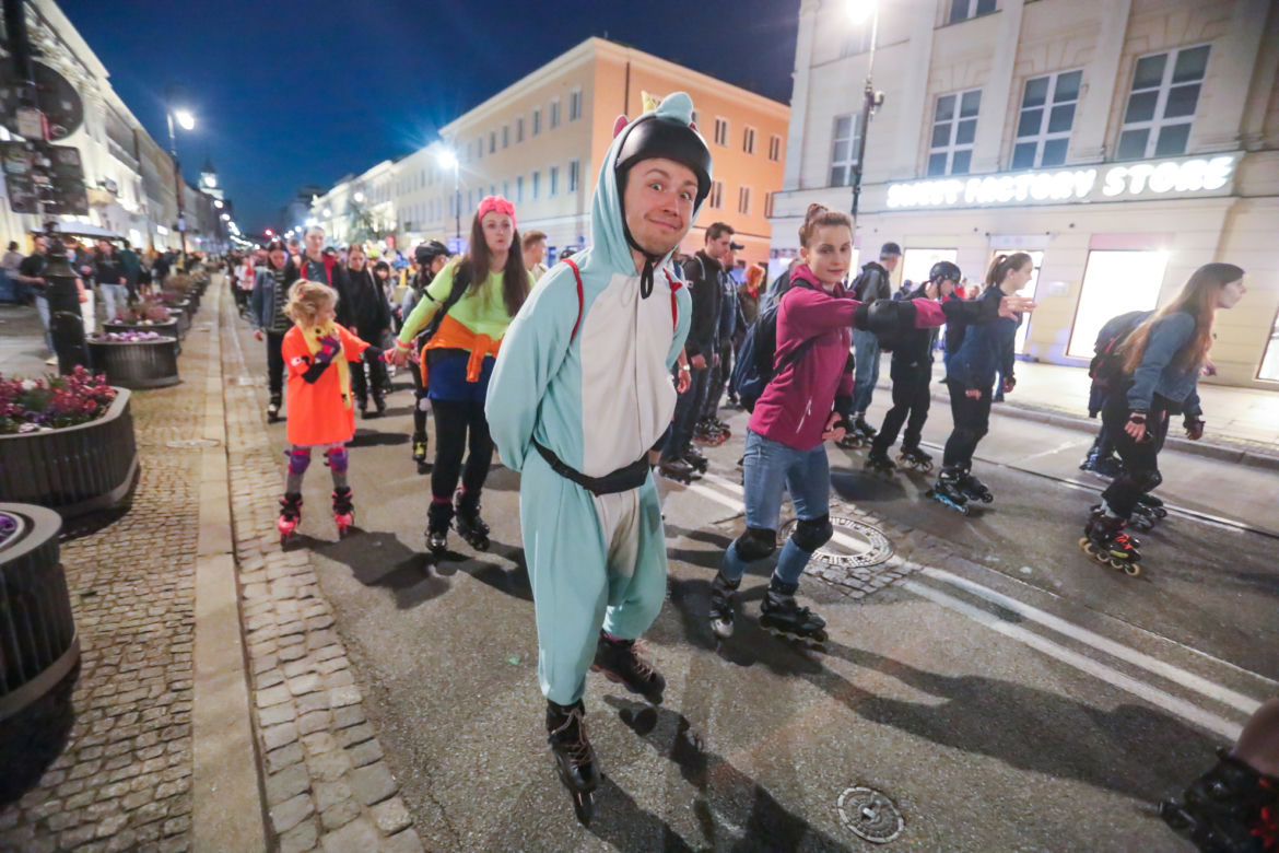 Rolkarze przejechali przez stolicę. Setki uczestników [ZDJĘCIA]