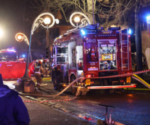 Pożar lokalu na Krupówkach