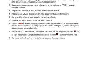Matura 2026: język NIEMIECKI 6.05.2026r. Arkusze CKE, poziom podstawowy [Formuła 2023]